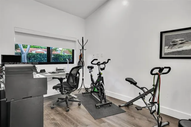 a view of a small space