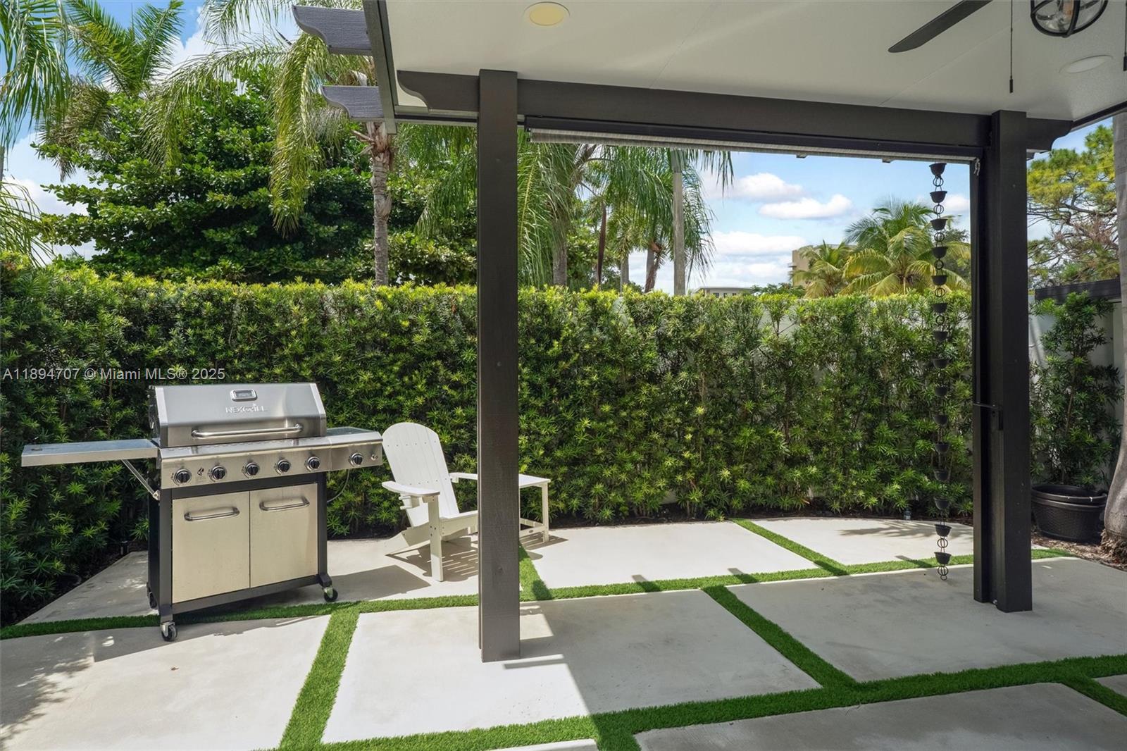 2484 Southwest 25th Street Miami, FL 33133 - Photo 47 of 53 a view of a porch with chairs and backyard