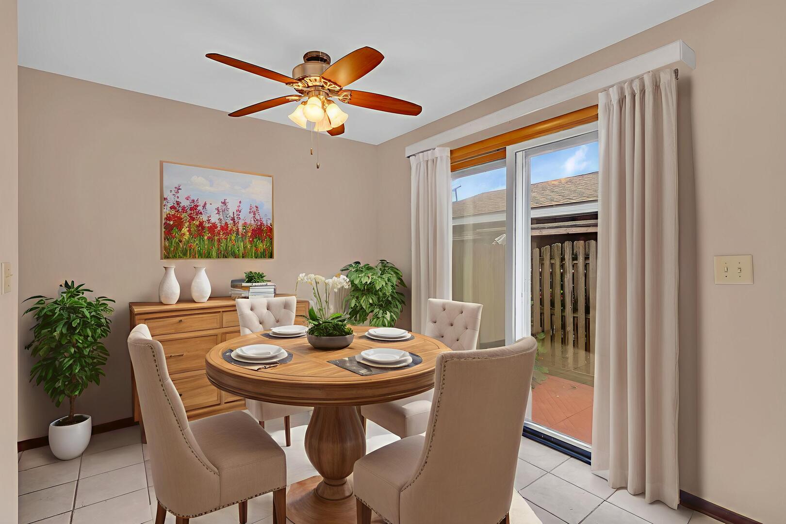 613 East 3rd Street, Unit 4 Lockport, IL 60441 - Photo 8 of 25 a view of a dining room with furniture and window