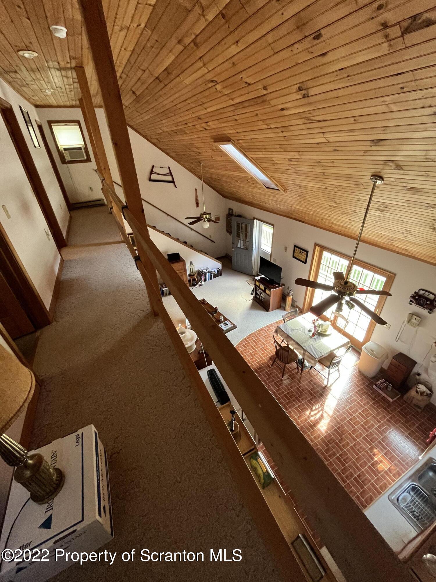 433 Stump Pond Road New Milford, PA 18834 - Photo 21 of 29 View From Loft