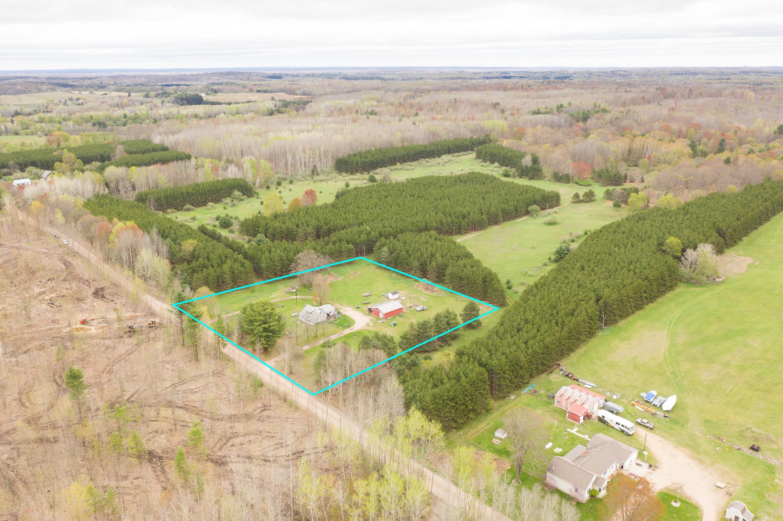 8800 Northwest County Line Road Barryton, MI 49305 - Photo 25 of 25 DJI_0313line