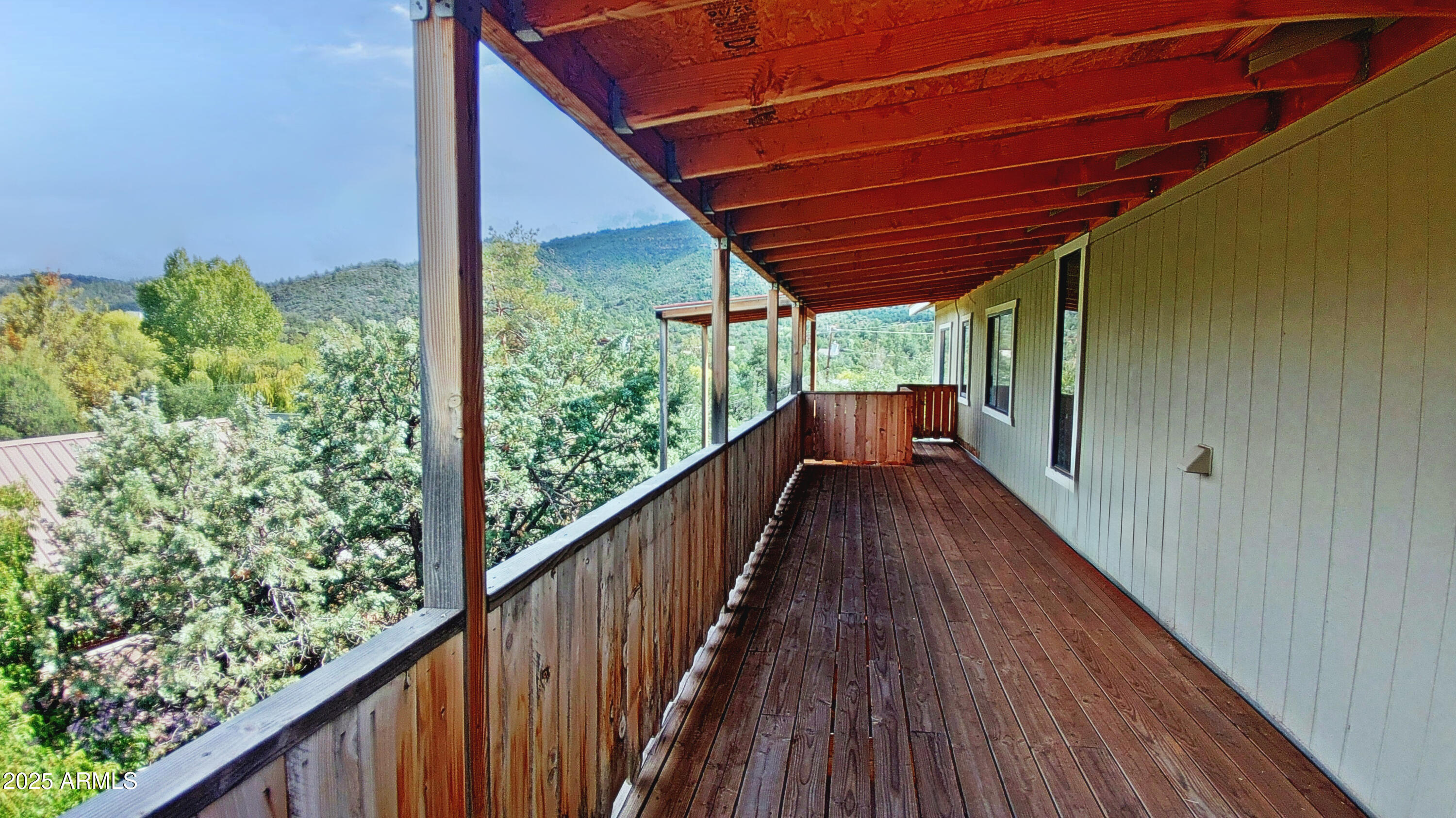616 Verde Place Payson, AZ 85541 - Photo 7 of 29 a view of balcony with wooden floor