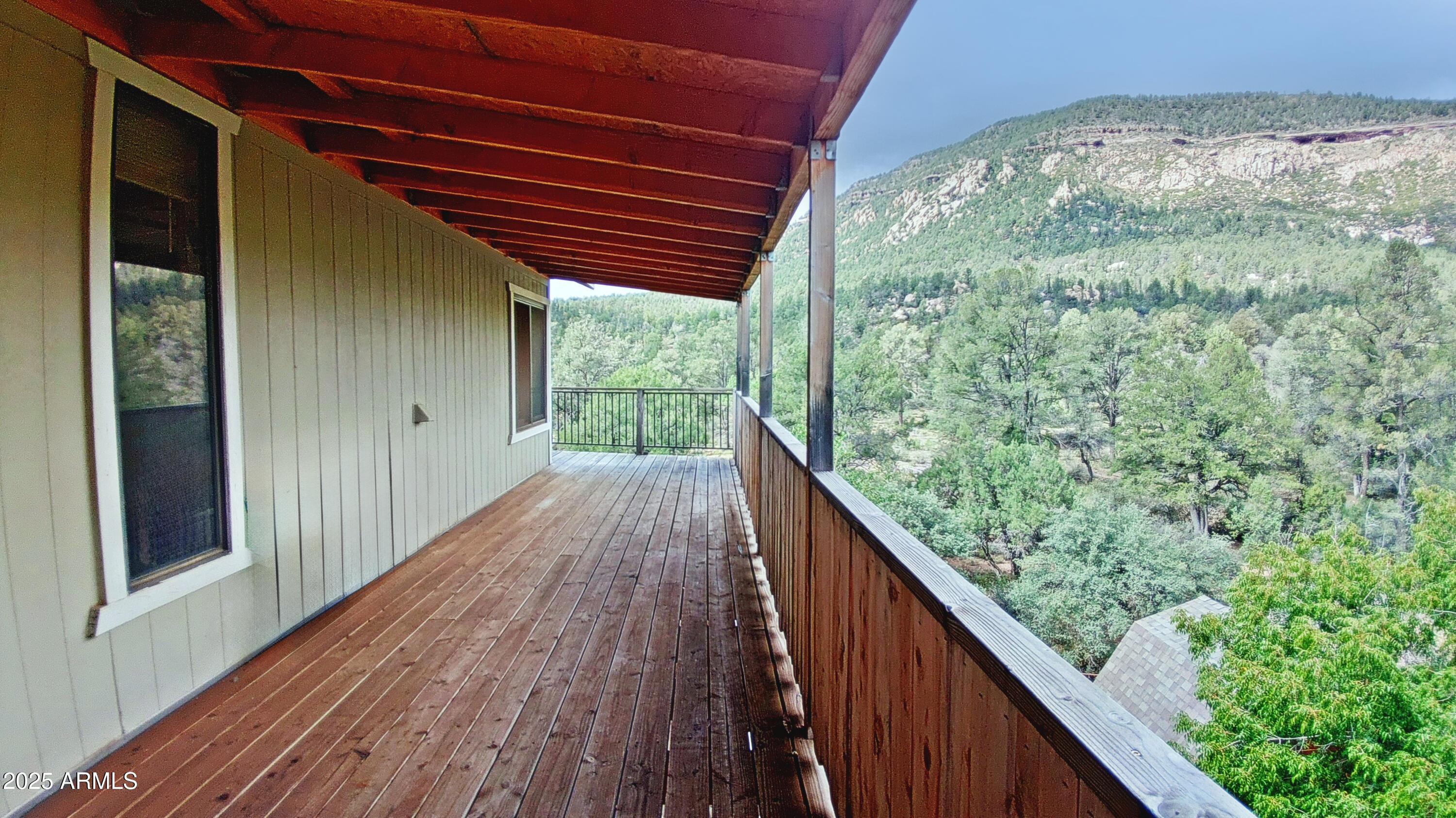 616 Verde Place Payson, AZ 85541 - Photo 8 of 29 a view of balcony with wooden floor