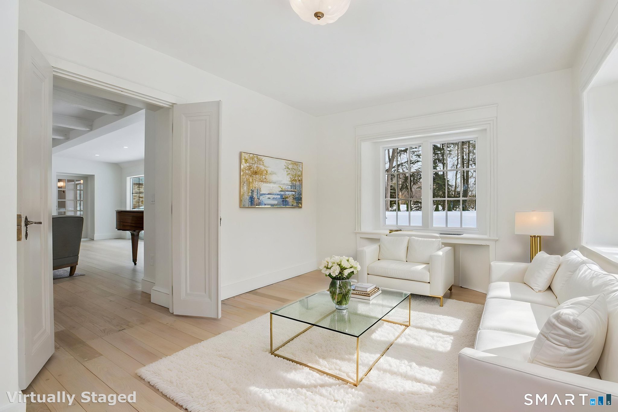 1085 Ridge Road Hamden, CT 06517 - Photo 6 of 41 A delightful sunroom is off of the living room