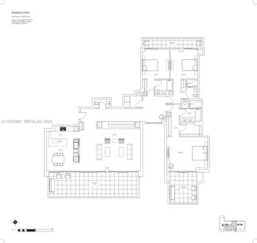 $5,700,000 | 300 Collins Avenue, Unit PH2, Miami Beach, FL 33139