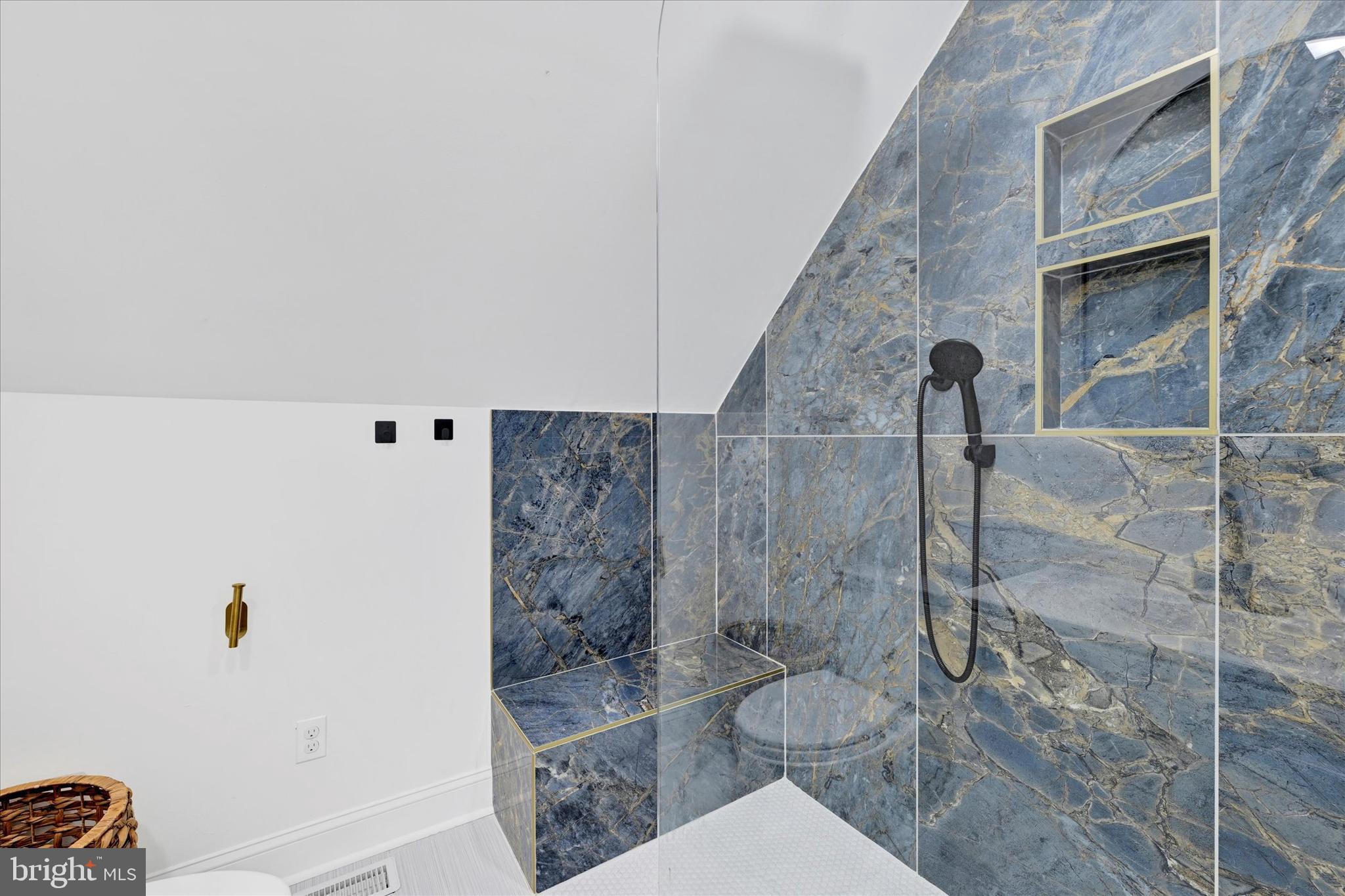 102 Maple Road Stevensville, MD 21666 - Photo 24 of 43 a bathroom with a toilet and a shower