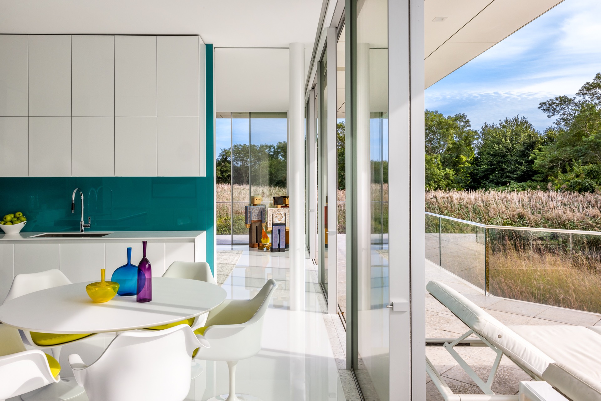 34 Cobb Isle Road Water Mill, NY 11976 - Photo 25 of 37 a view of balcony with chairs