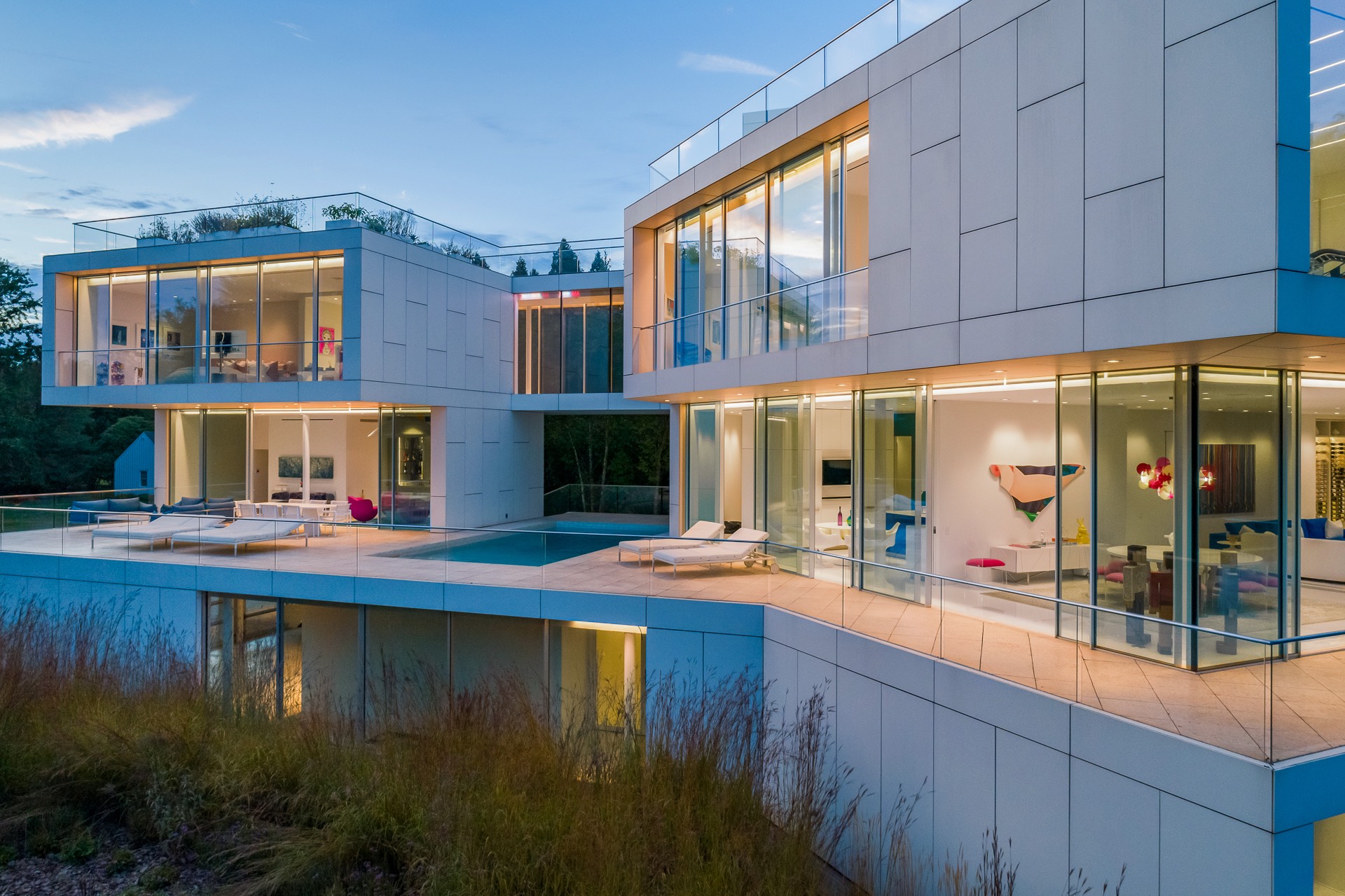 34 Cobb Isle Road Water Mill, NY 11976 - Photo 3 of 37 a view of swimming pool with outdoor seating