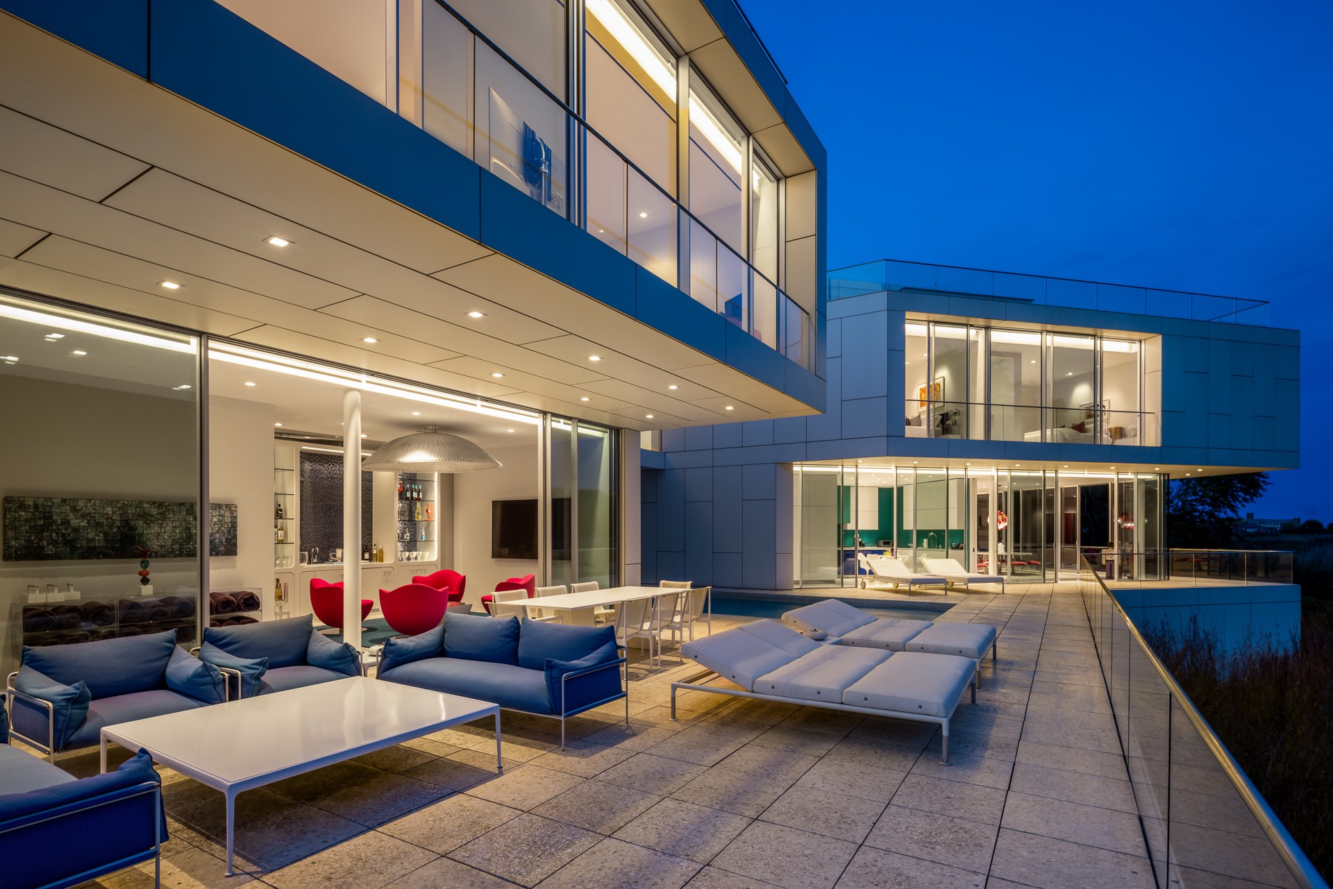 34 Cobb Isle Road Water Mill, NY 11976 - Photo 5 of 37 a living room with furniture and a large window