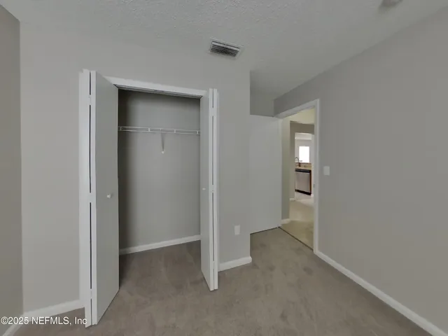 a view of a small space with window