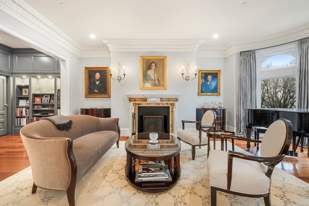 314 Commonwealth Avenue, Unit 2 Boston, MA 02115 - Photo 1 of 31 a living room with furniture and a fireplace