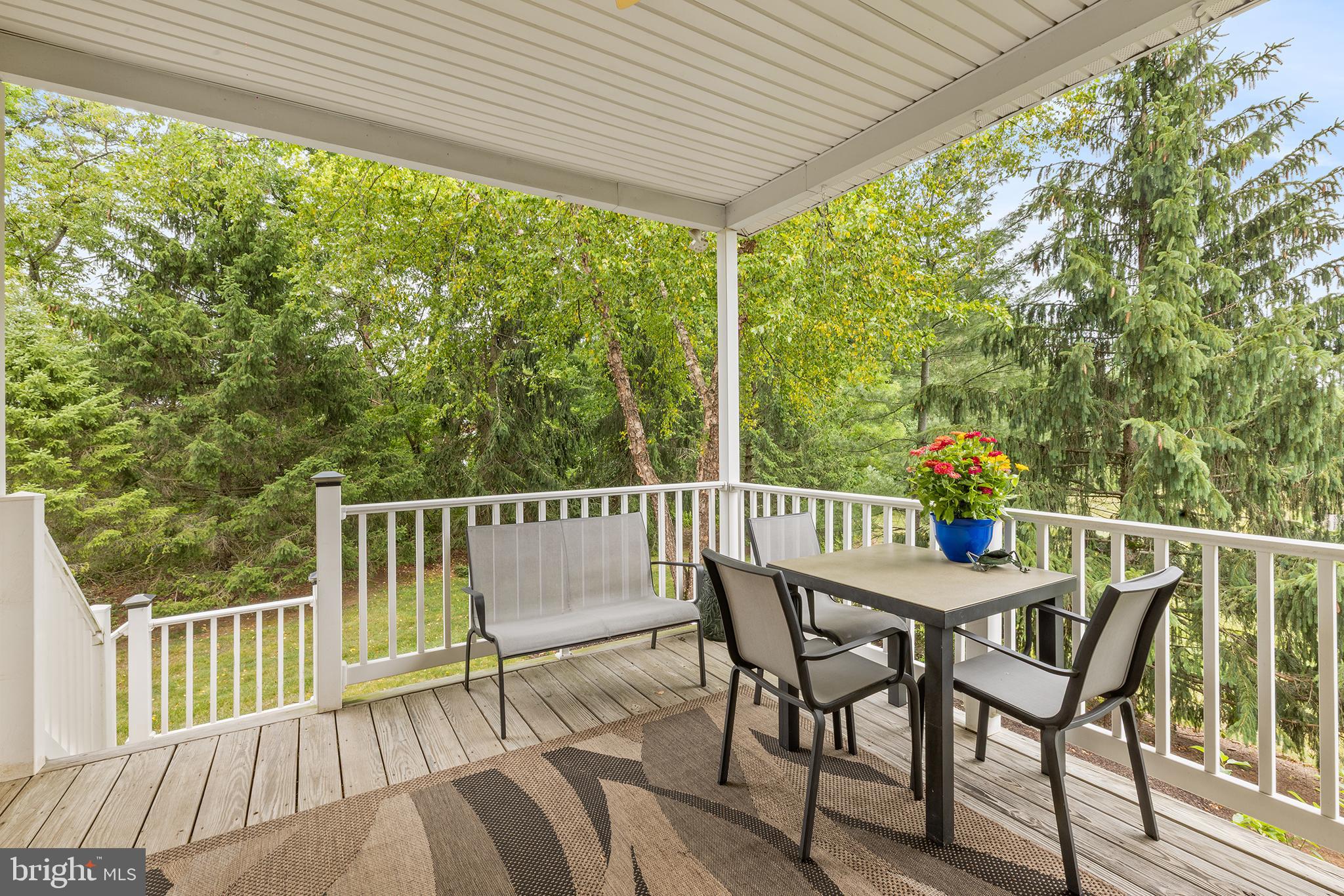 224 Bobwhite Road New Hope, PA 18938 - Photo 12 of 39 Covered Patio Just Off Breakfast Room