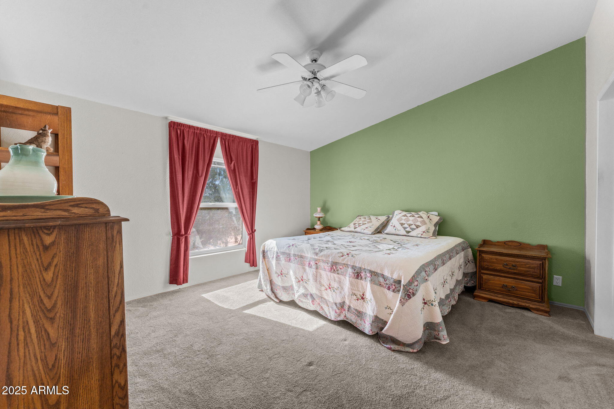 50910 West Long Rifle Road Aguila, AZ 85320 - Photo 17 of 59 a bed sitting in a room next to a window