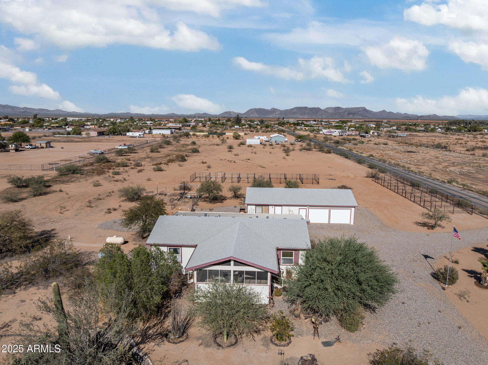 50910 West Long Rifle Road Aguila, AZ 85320 - Photo 5 of 59 an aerial view of multiple house