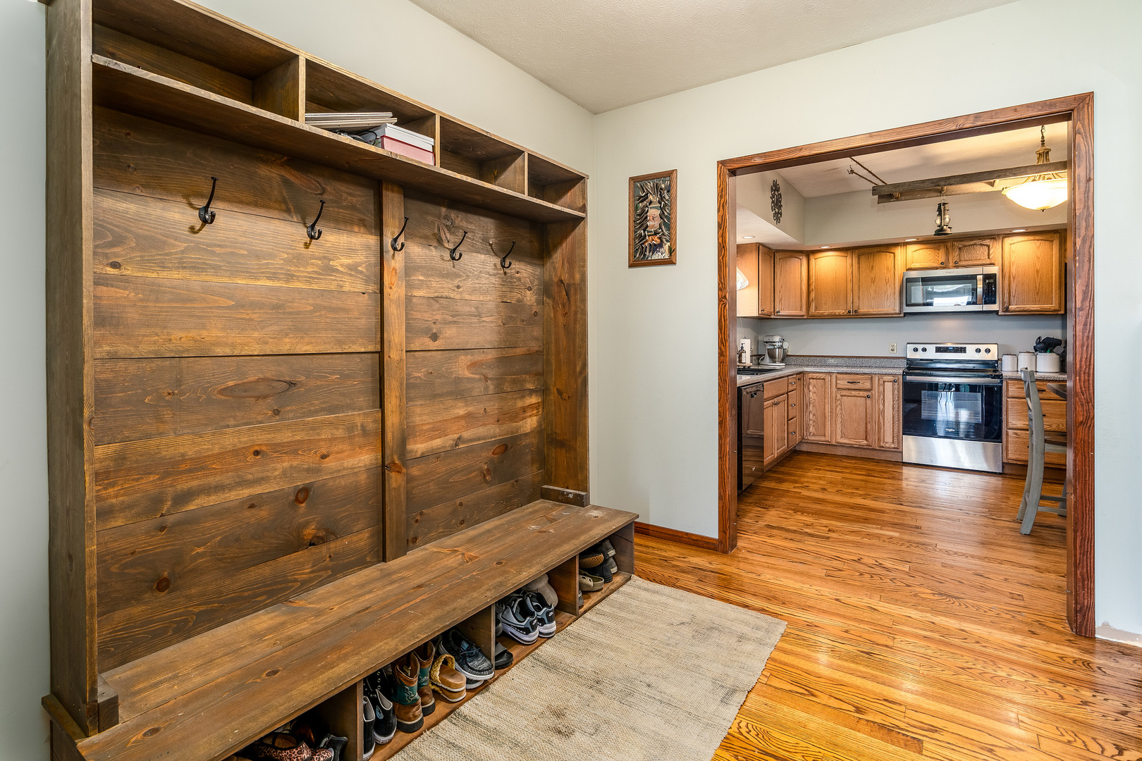 9242 East Park Street Road Du Quoin, IL 62832 - Photo 14 of 44 a bathroom with a shower and a sink