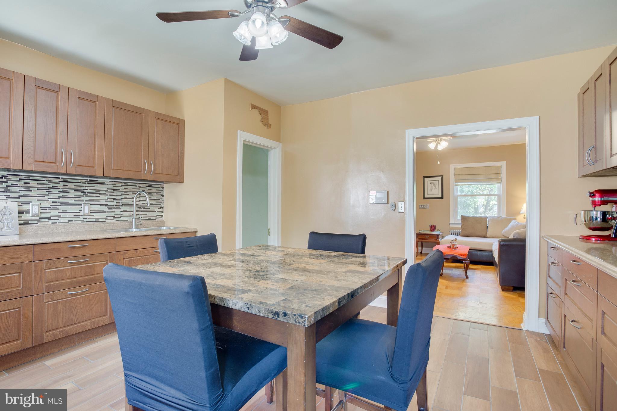 4108 Evans Chapel Road Baltimore, MD 21211 - Photo 2 of 26 Eat-in table, or additional food prep area.