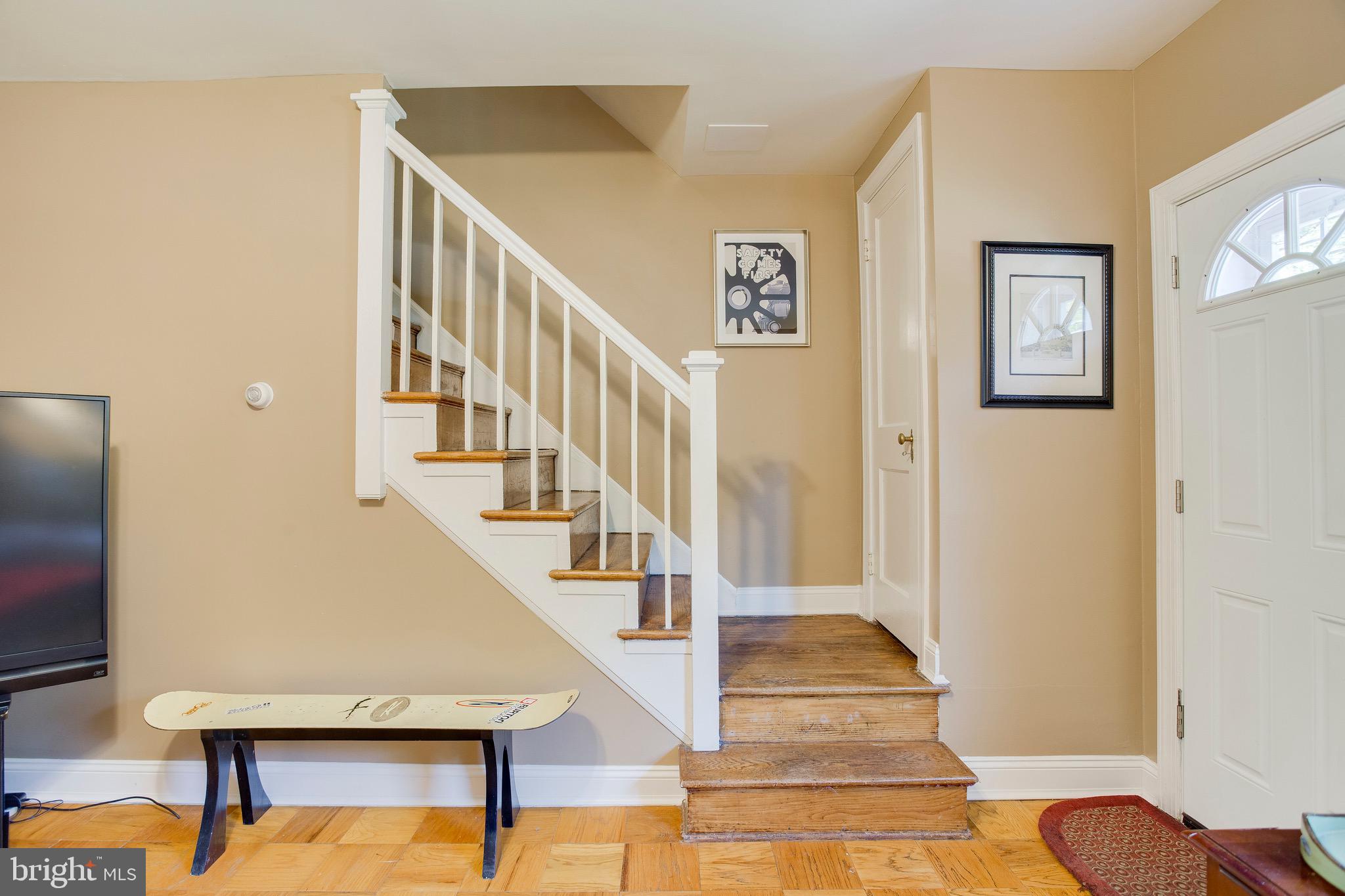 4108 Evans Chapel Road Baltimore, MD 21211 - Photo 14 of 26 Open staircase.