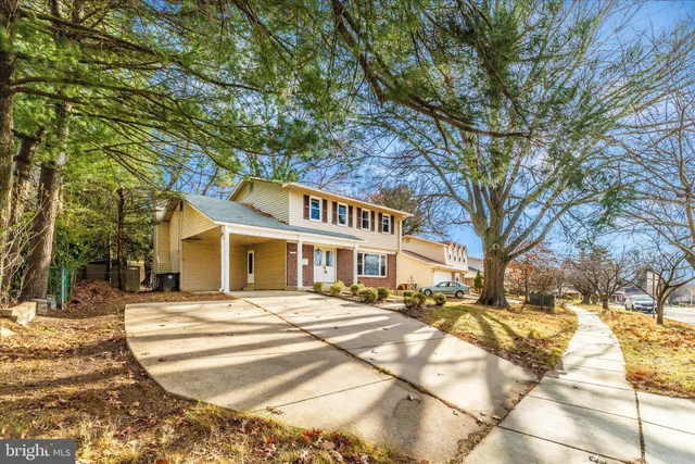 a front view of a building