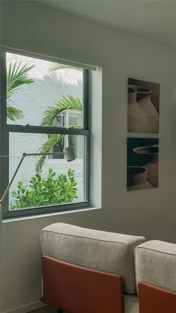 a room with a bed