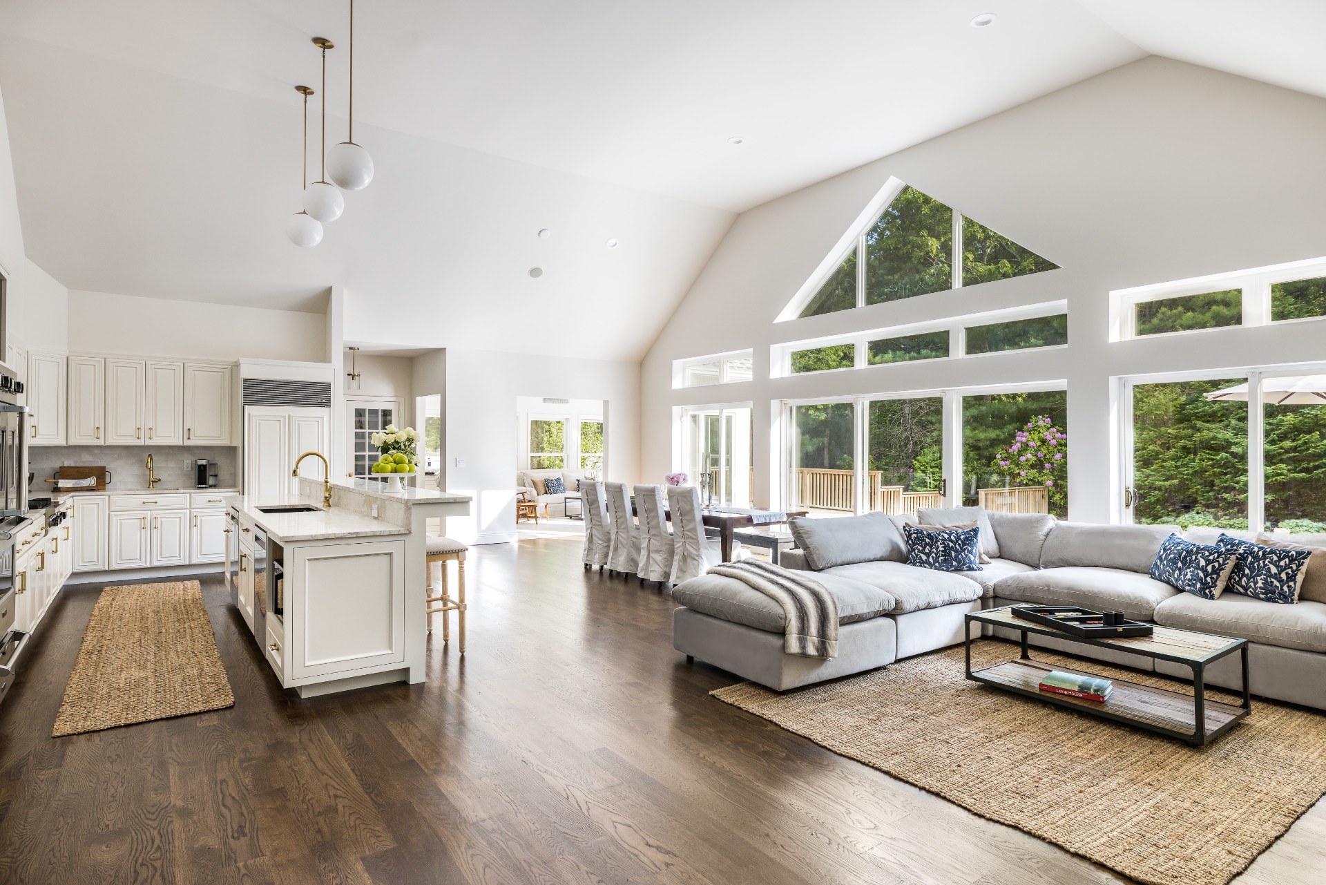 222 2 Holes Water Road East Hampton, NY 11937 - Photo 13 of 32 a living room with furniture and a large window