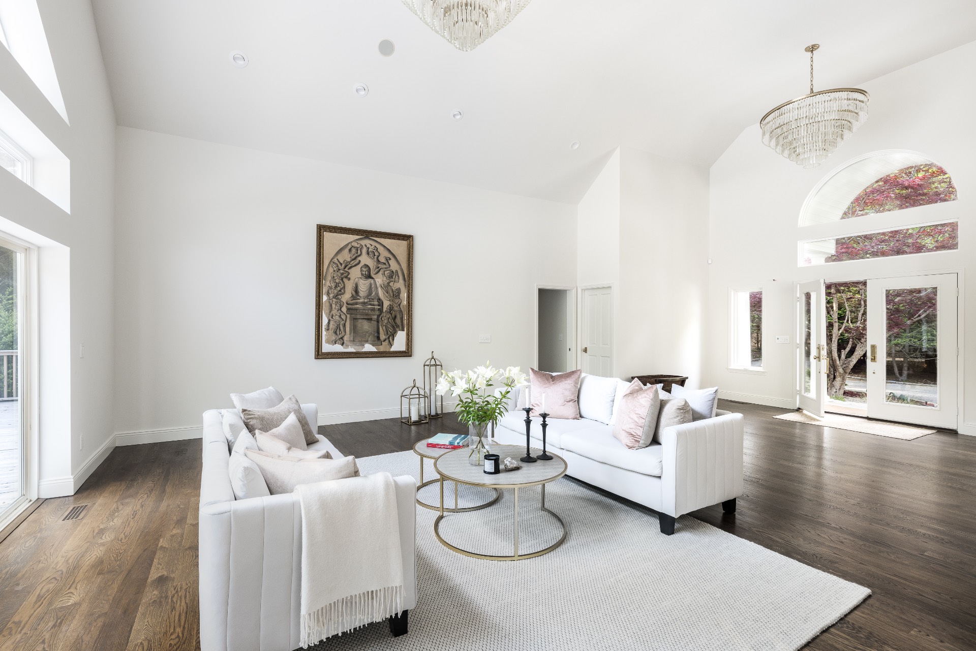 222 2 Holes Water Road East Hampton, NY 11937 - Photo 4 of 32 a living room with furniture and a wooden floor