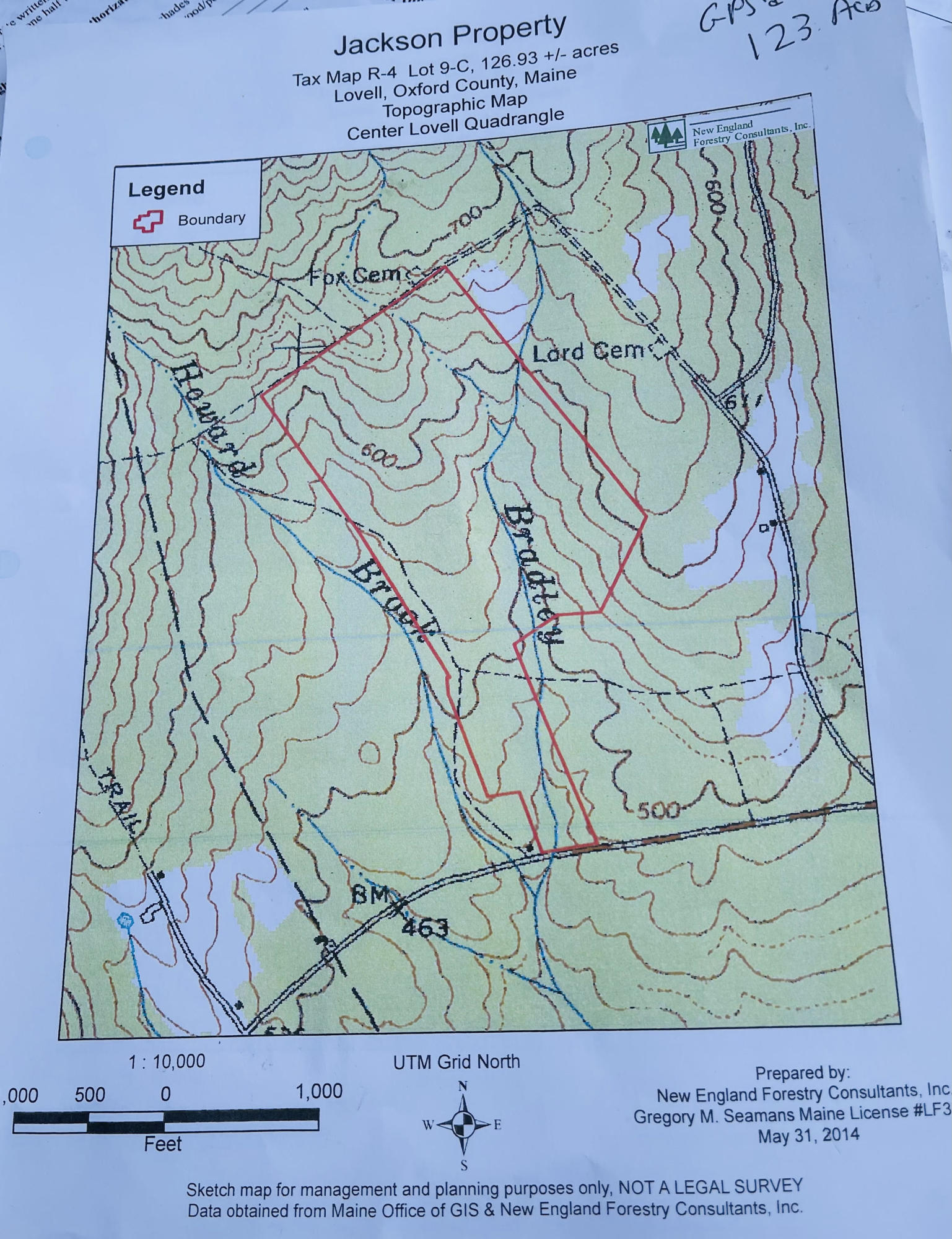 R04 Map Lovell, ME 04051 - Photo 2 of 4 123acres