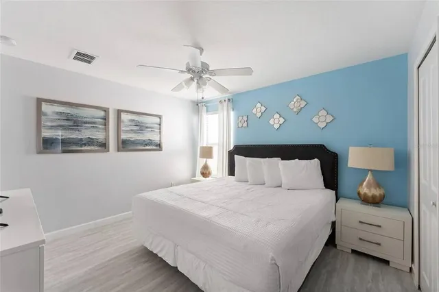 a view of an front door