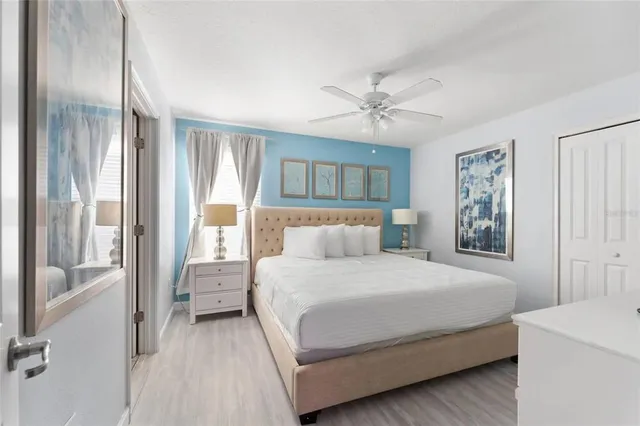 a view of an entrance of the building