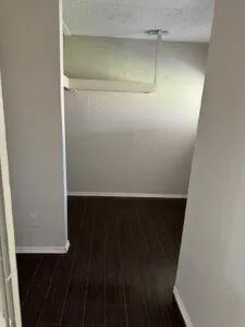 a backyard of a house