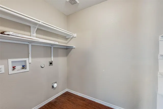 a view of a small space