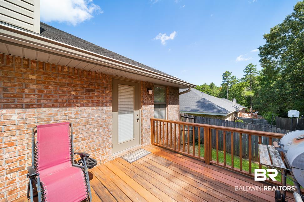 9012 Brookside Lane Daphne, AL 36526 - Photo 18 of 27 Deck for entertaining