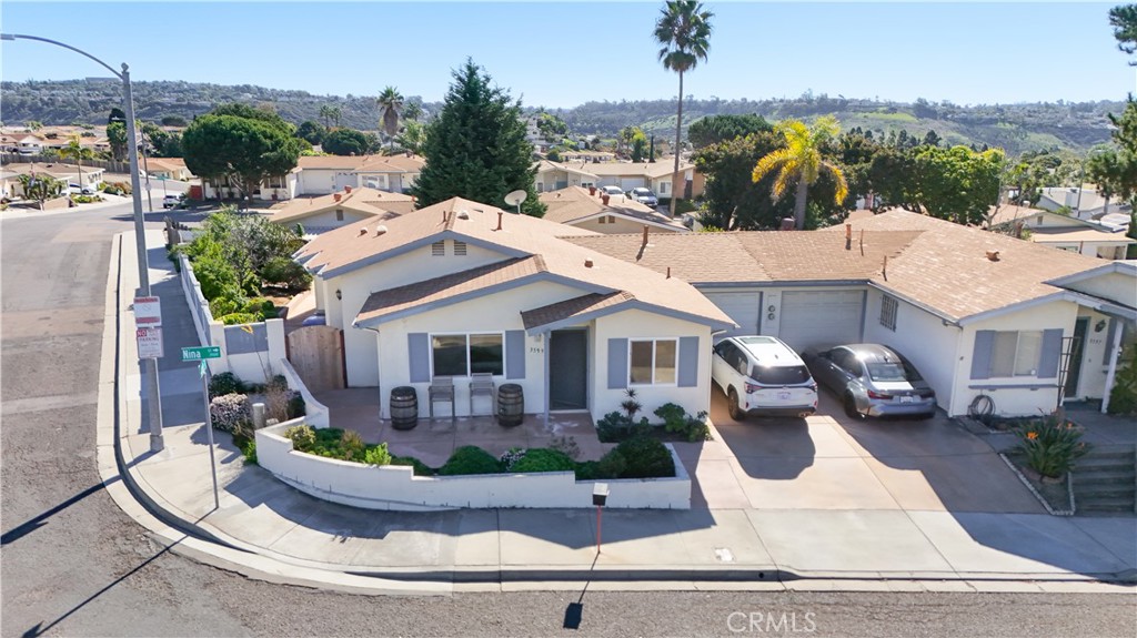 a front view of a house with porch