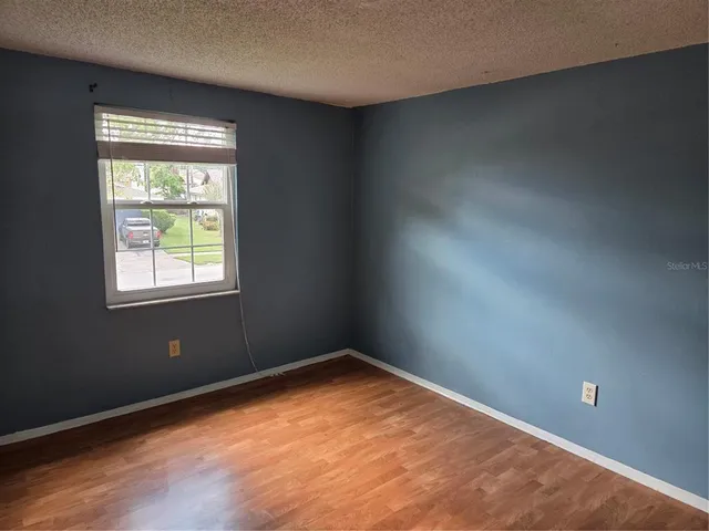 a view of a living room and a garden