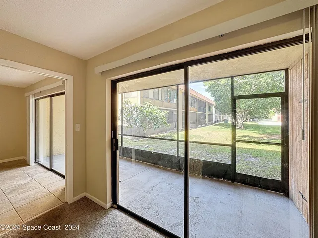 a view of a room with window