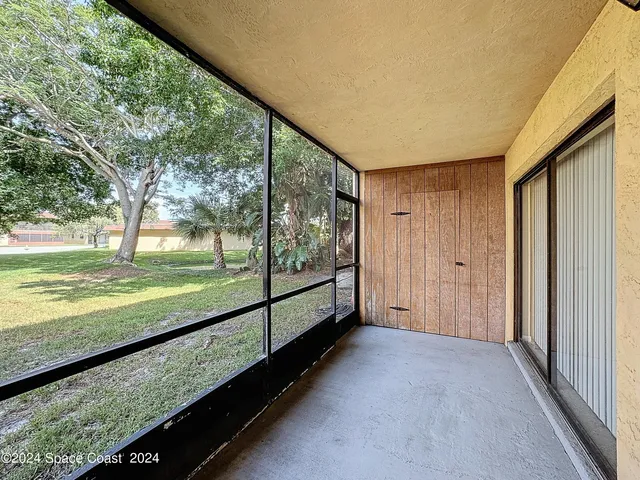 a view of a large building with an outdoor view