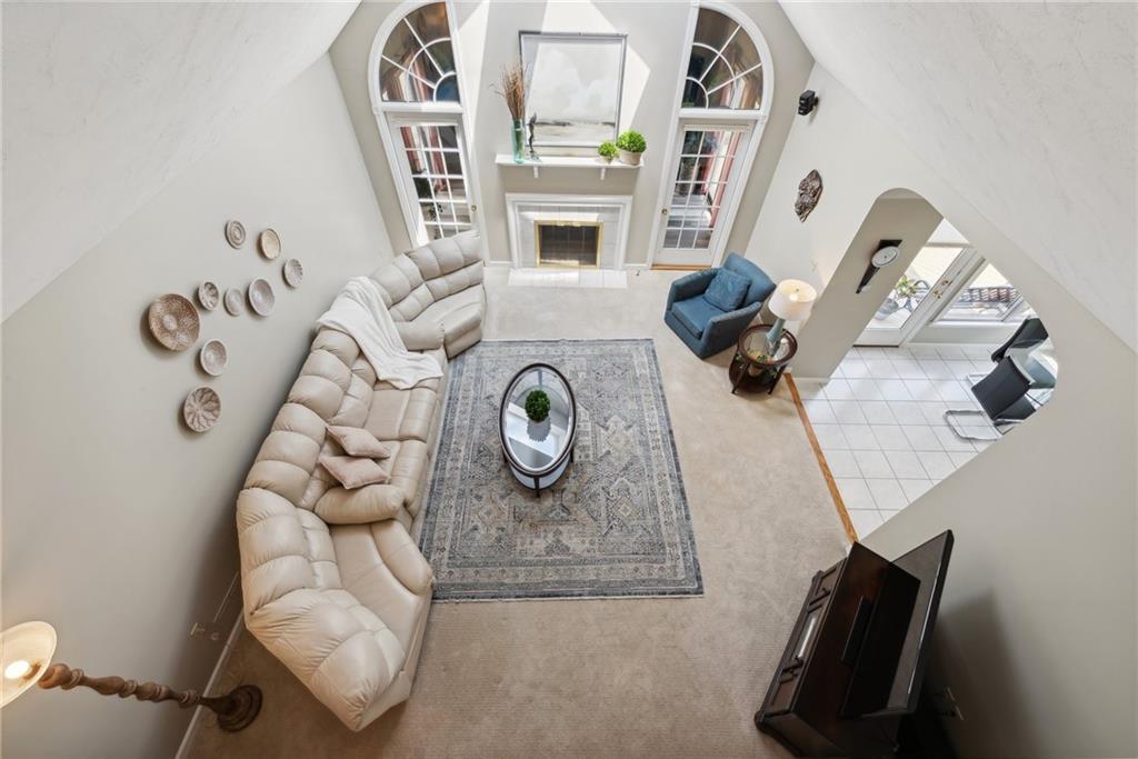 1107 Laurelview Drive Latrobe, PA 15650 - Photo 35 of 50 a view of living room with furniture and a fireplace