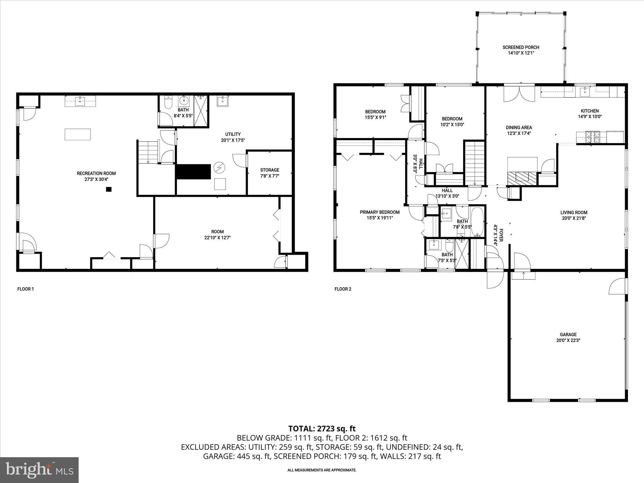 201 Suter Road Catonsville, MD 21228 - Photo 43 of 45 all_floors_203_suter_road_catonsville_with_dim
