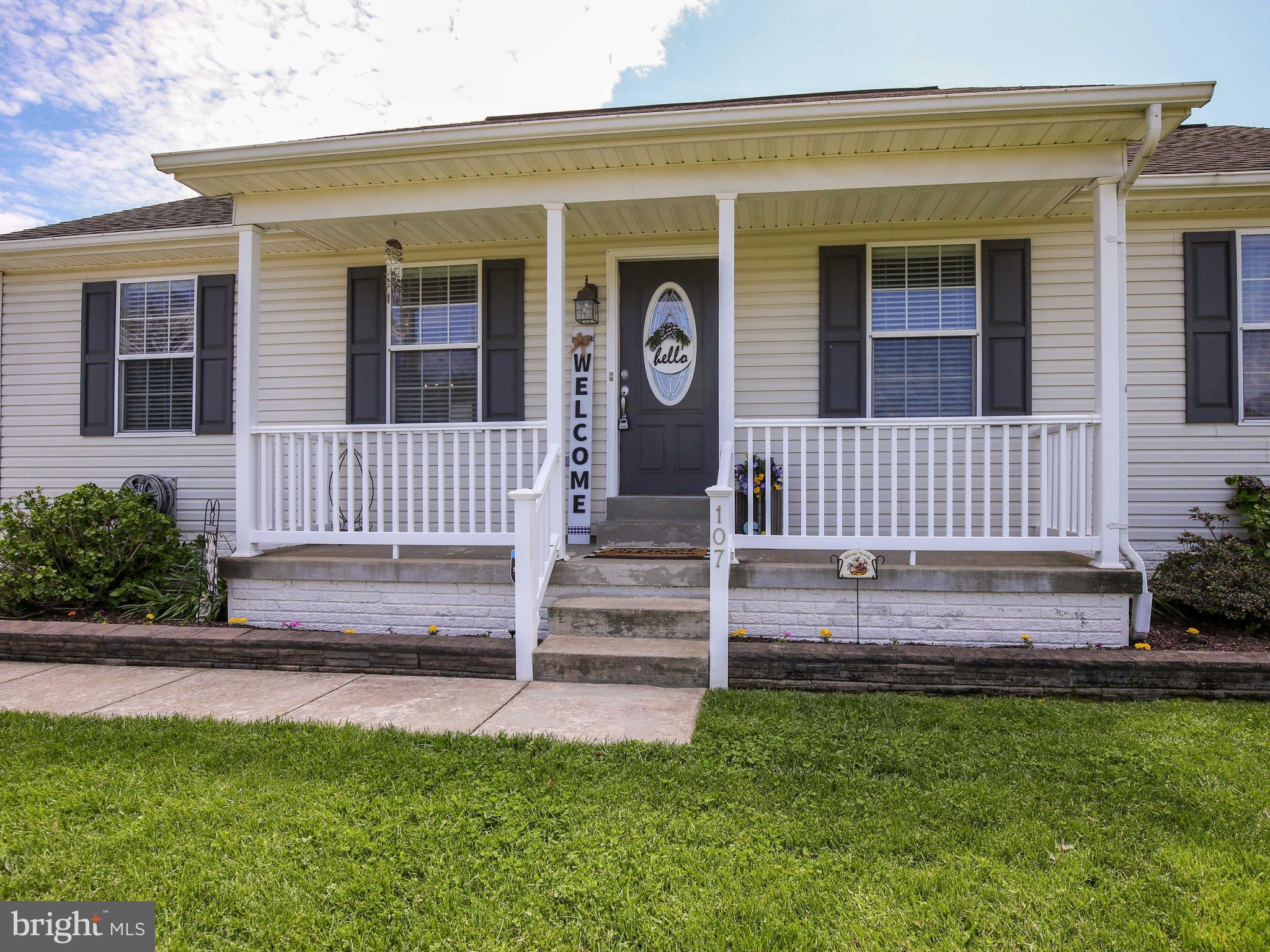 107 Michelle Drive Ranson, WV 25438 - Photo 7 of 31 Lovely full front porch to enjoy