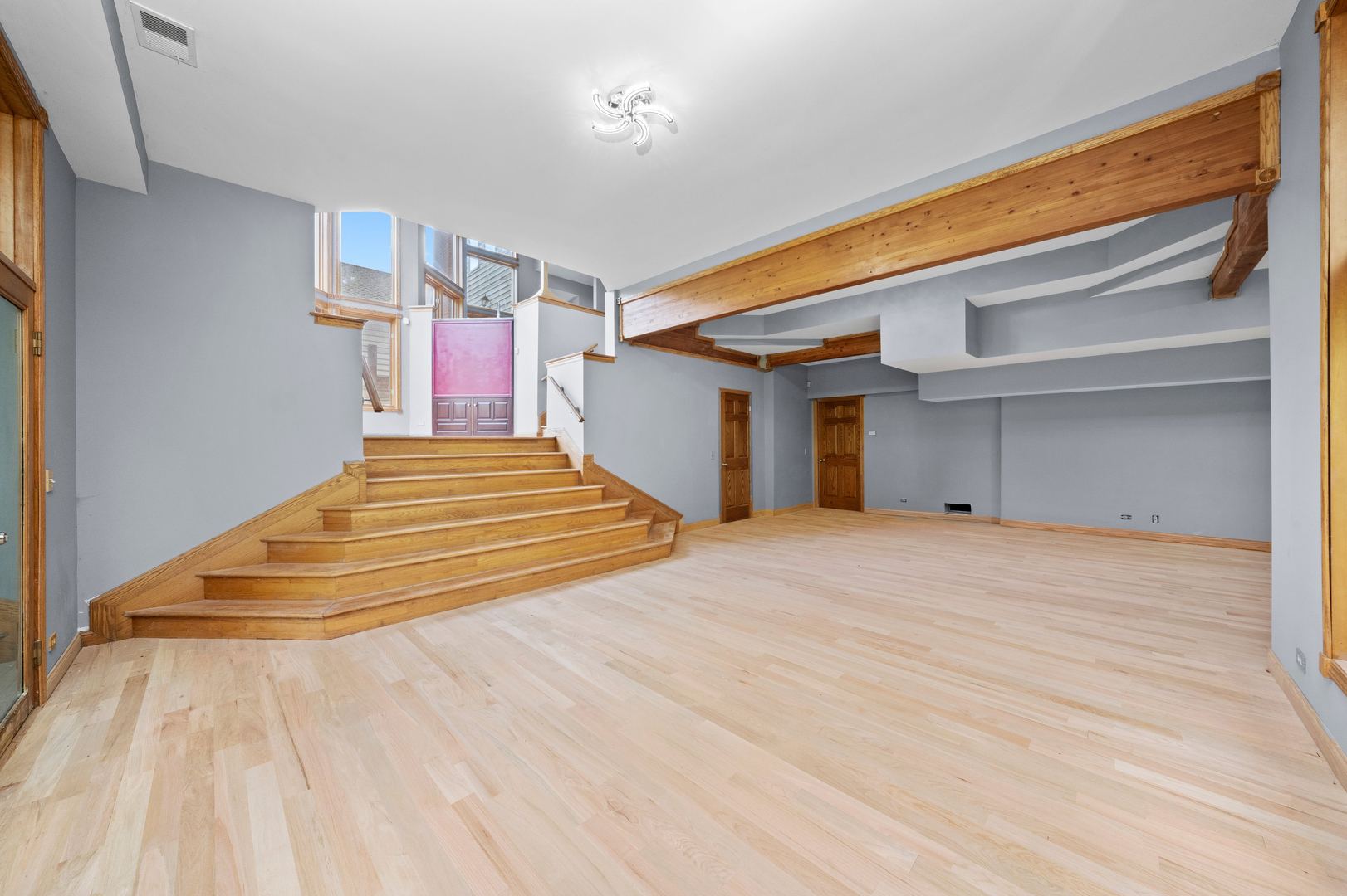 3755 South State Street Crete, IL 60417 - Photo 7 of 48 a spacious bedroom with a bed and a ceiling fan
