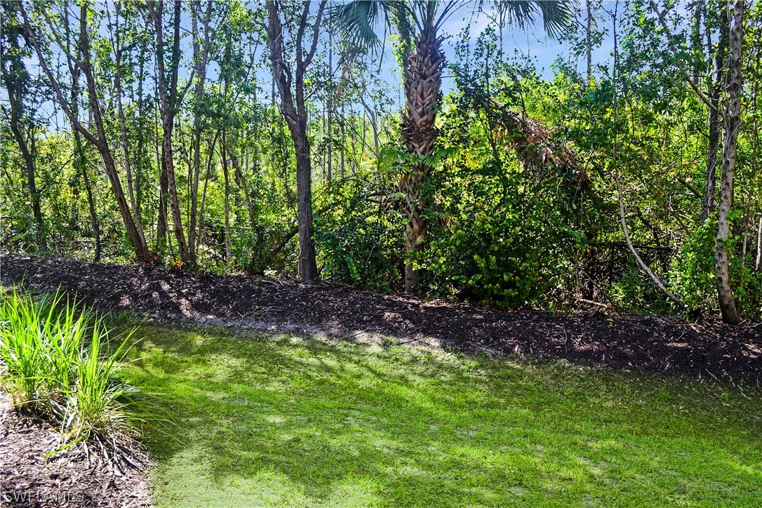 9048 Triangle Palms Lane, Unit 1106 Fort Myers, FL 33913 - Photo 25 of 29 a view of outdoor space and garden