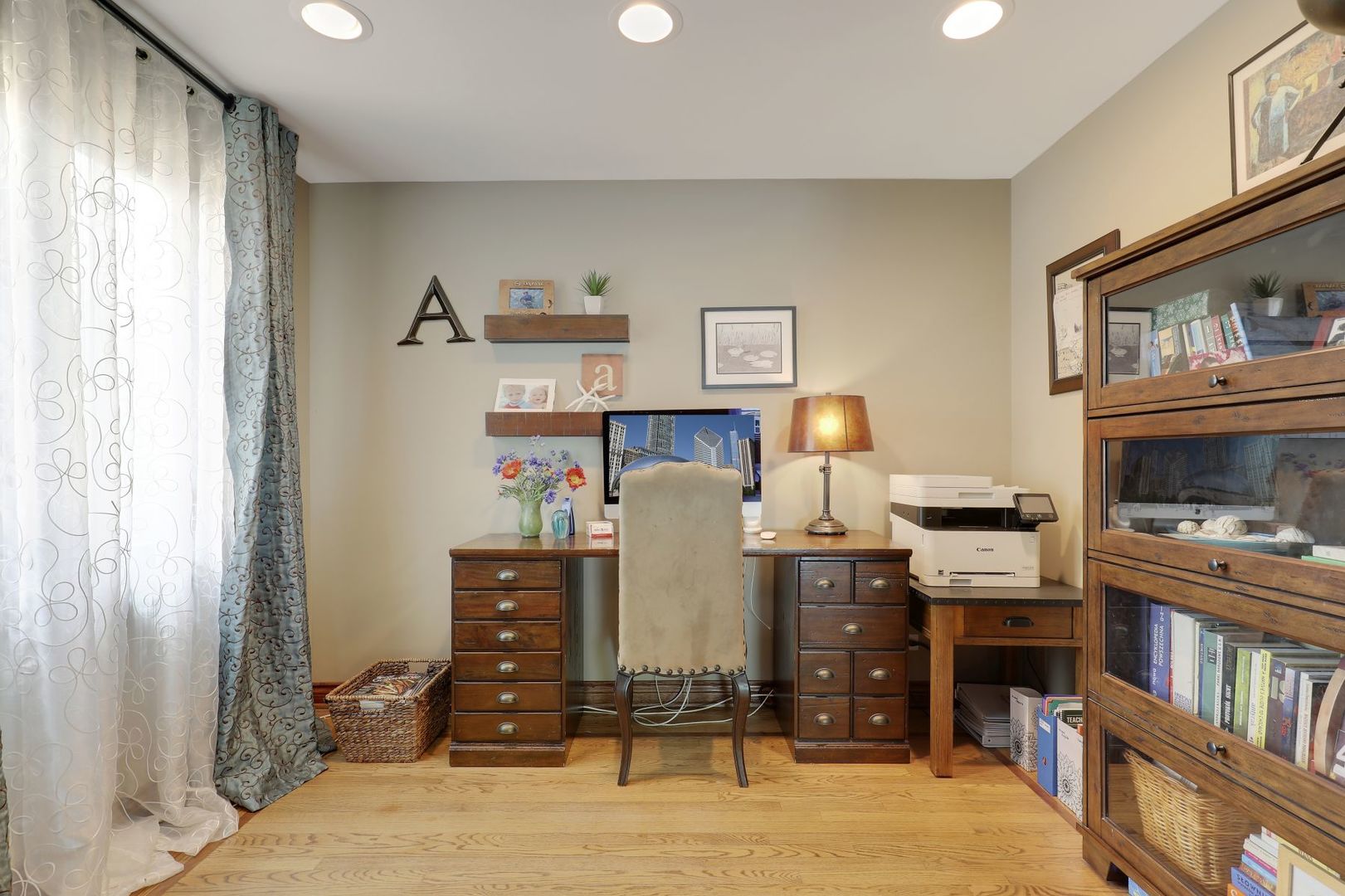 11400 Burr Oak Lane Burr Ridge, IL 60527 - Photo 26 of 40 a view of a workspace with furniture