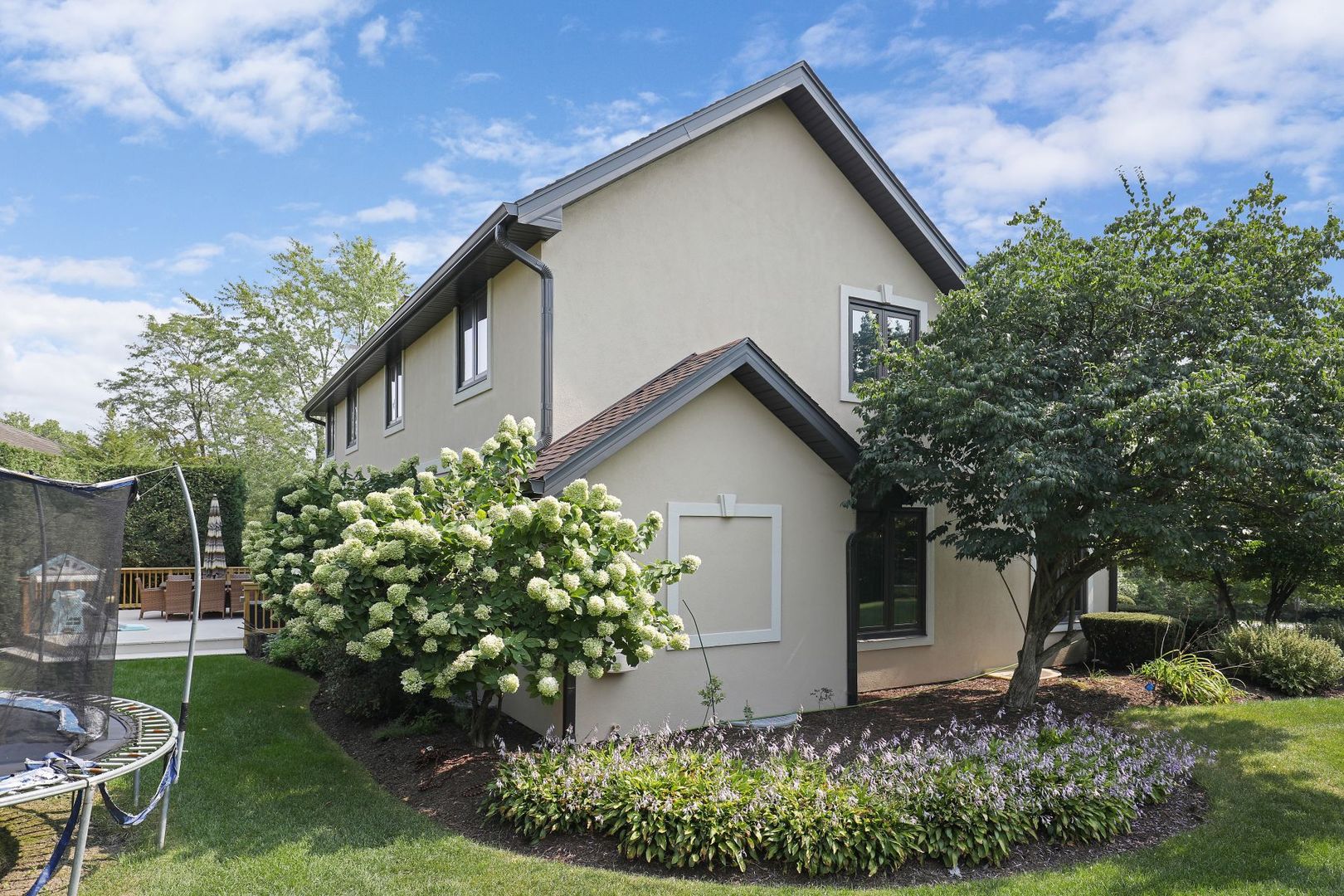 11400 Burr Oak Lane Burr Ridge, IL 60527 - Photo 39 of 40 a view of a house with backyard and garden