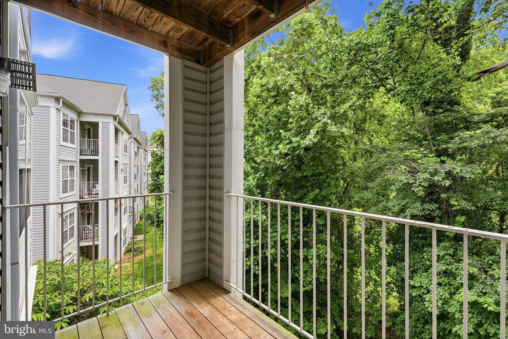 2054 Quaker Way, Unit 9 Annapolis, MD 21401 - Photo 26 of 29 Balcony overlooking peaceful wooded views