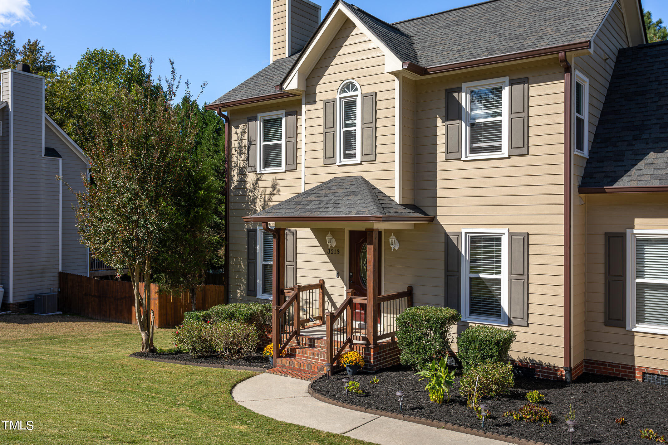3213 Terrel Mill Road Raleigh, NC 27616 - Photo 20 of 20 Updated front porch & Bermuda sod.