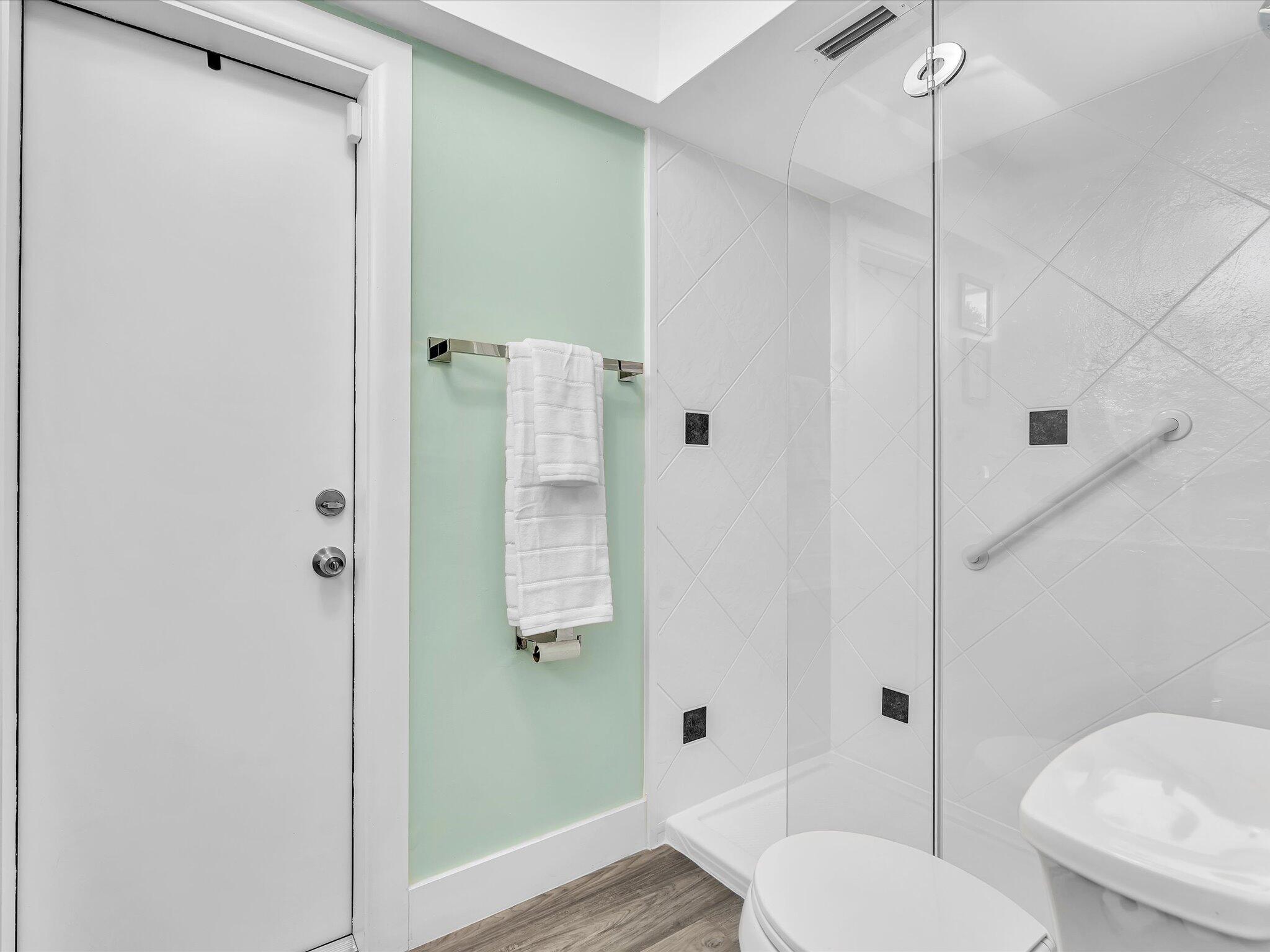 7381 Southwest 9th Street Plantation, FL 33317 - Photo 50 of 62 Glass Enclosed Shower