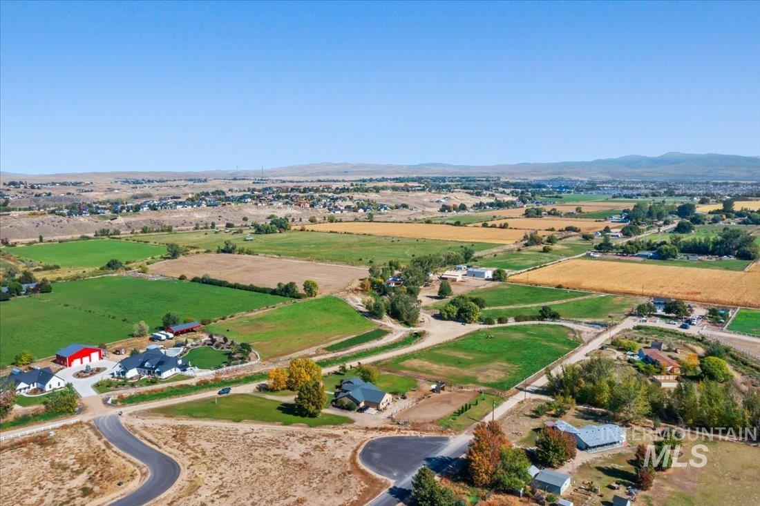 7639 Elko Lane Middleton, ID 83644 - Photo 46 of 47 Aerial overview of property's location featuring rural landscape and mountains