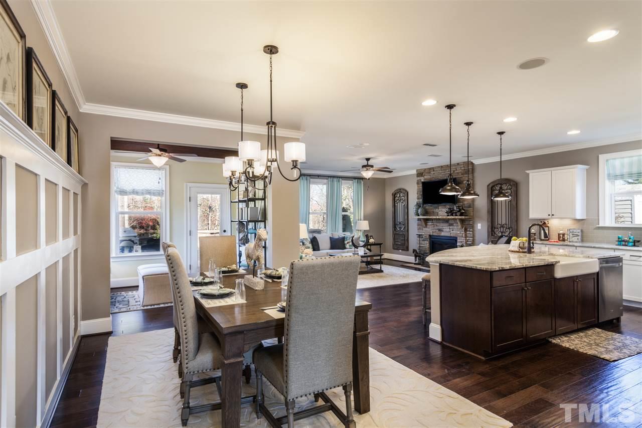 2005 Ernesto Lane Raleigh, NC 27603 - Photo 1 of 11 a view of a dining room and livingroom view