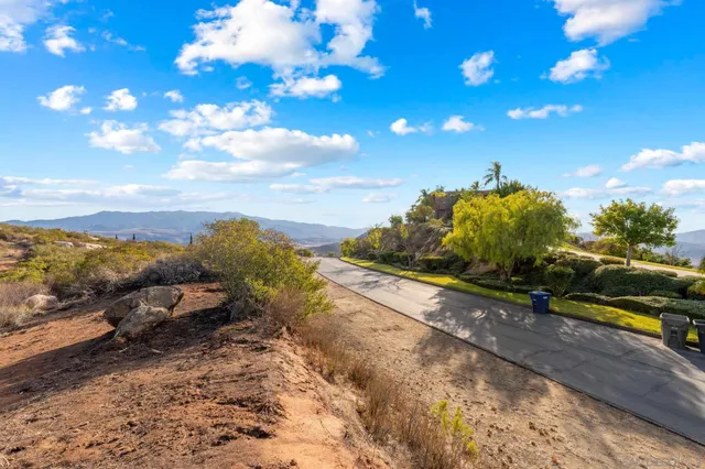 a view of mountain view with lots of bushes