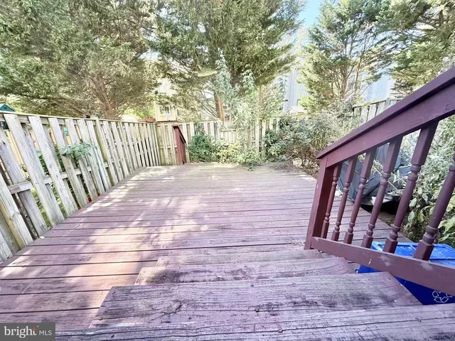 a view of wooden floor