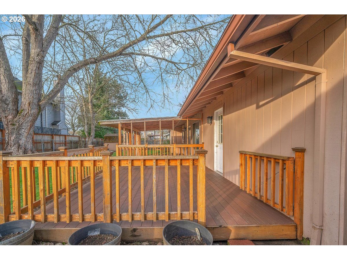 2775 Southwest 182nd Avenue Beaverton, OR 97003 - Photo 25 of 35 a view of a porch with a yard